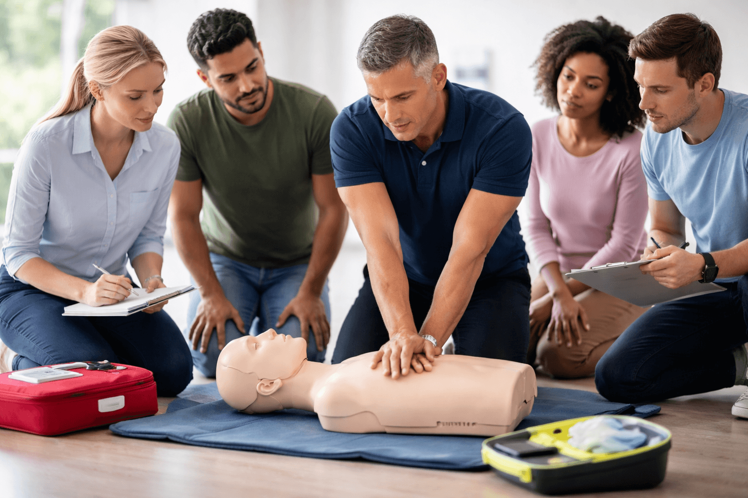 CPR Education in Midland for Go Red for Women