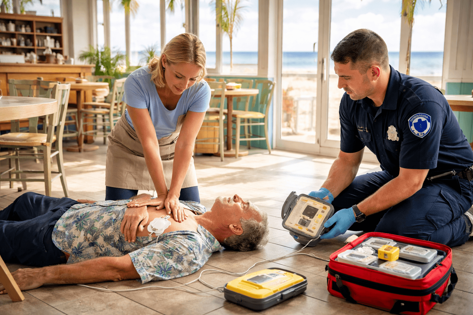 CPR in Corpus Christi: Local CPR Response at a Restaurant