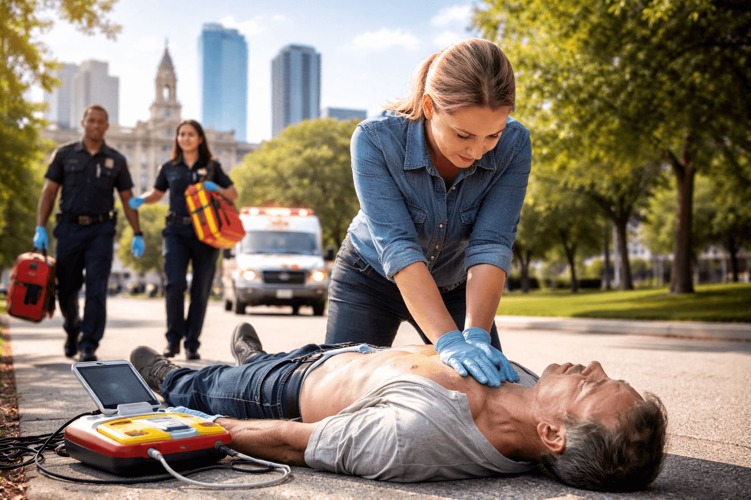 Sudden Cardiac Arrest Fort Worth in The Last Whistle