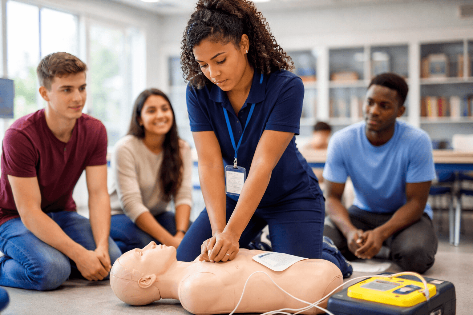 CPR Training in Houston and the New Texas School AED Law