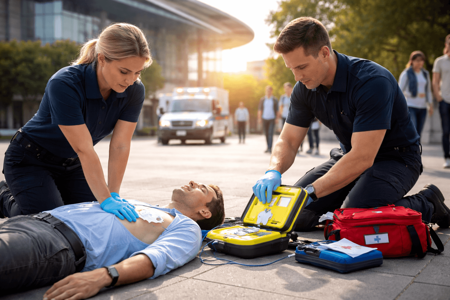 AED Response in Fort Worth After a Performance