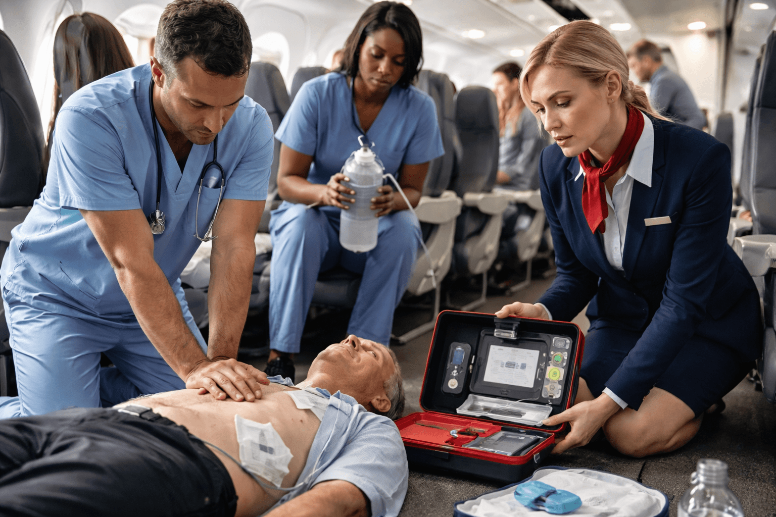 Fort Worth Medical Emergency Response on Flights