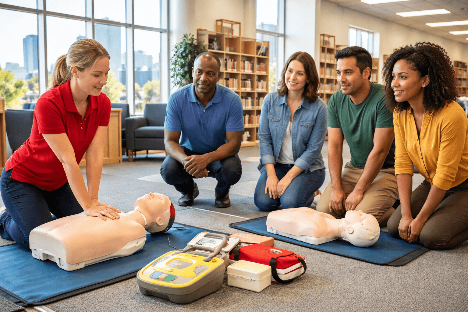 Fort Worth CPR Classes at Public Libraries