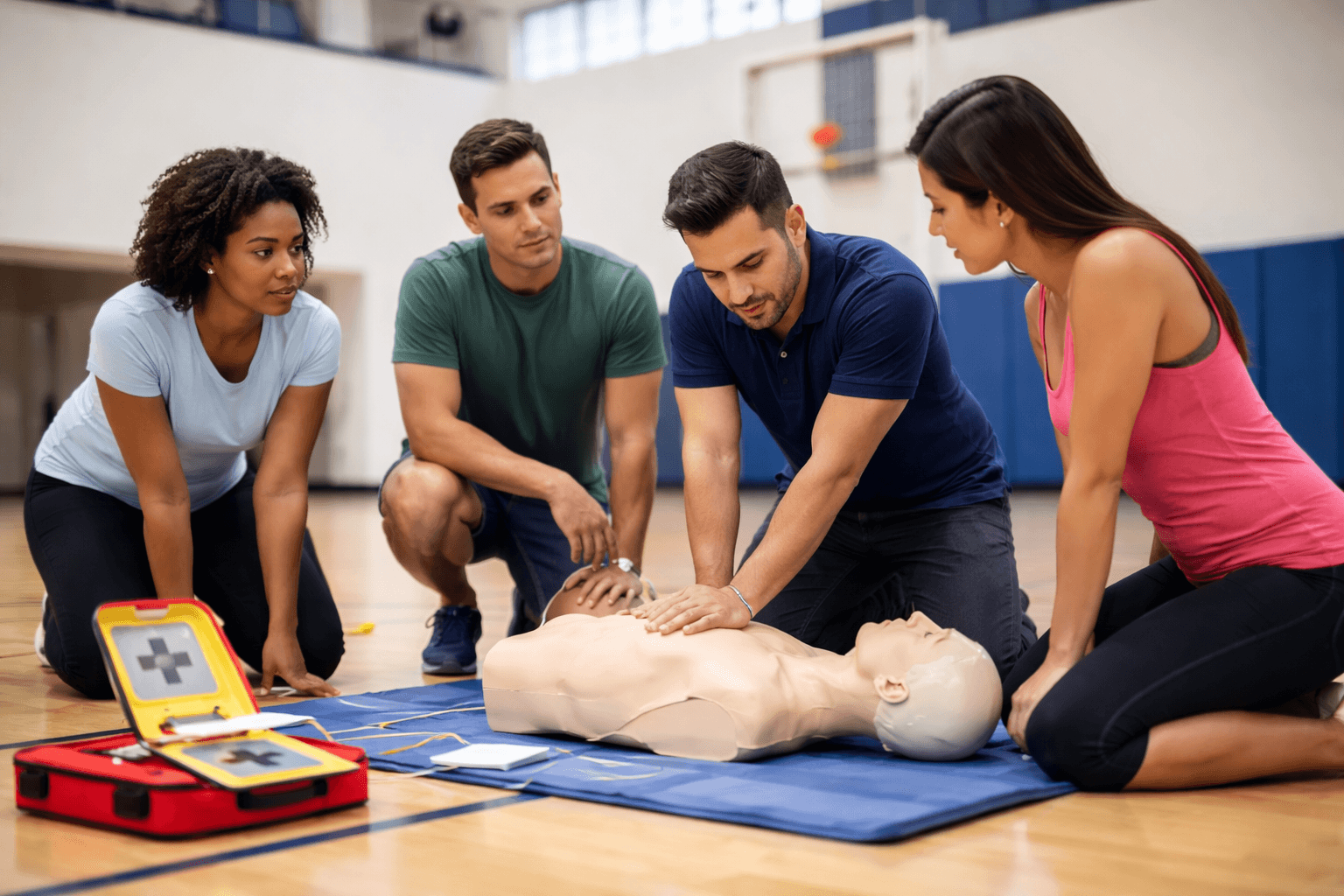 CPR Training in Corpus Christi for Tennis Facility Staff