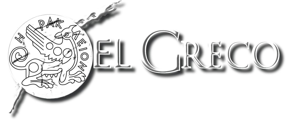 Logo del Ristorante El Greco, ristorante greco tradizionale a Bologna.