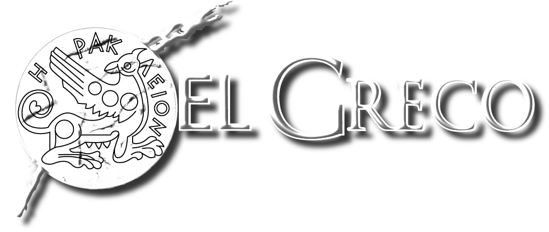 Logo del Ristorante El Greco, ristorante greco tradizionale a Bologna.