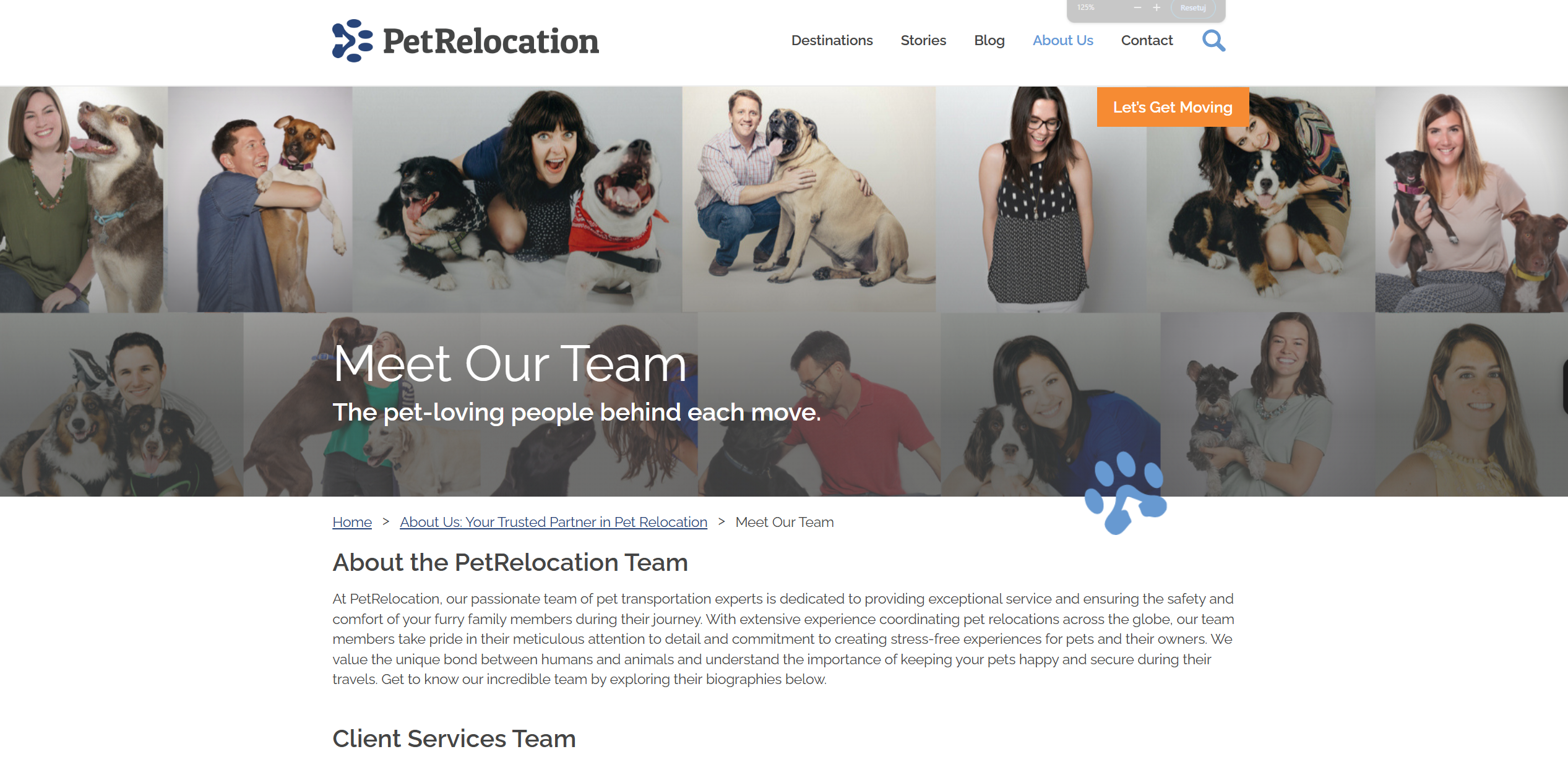 https://www.petrelocation.com/about/team access: 05-09-2025