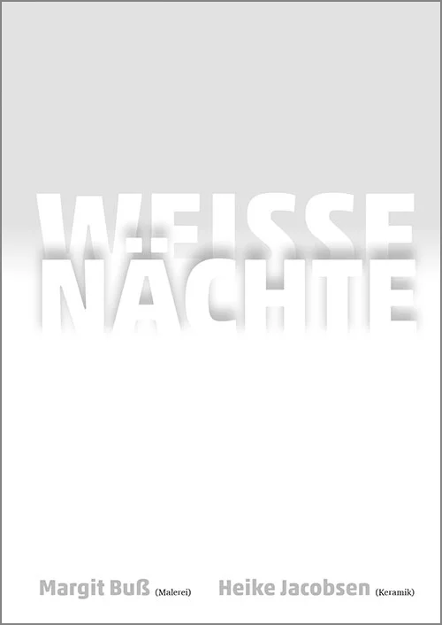 Text Weisse Nächte auf Cover