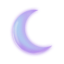 Moon That Represents Night On A Scale