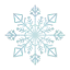Snowflake That Represents Winter On A Scale