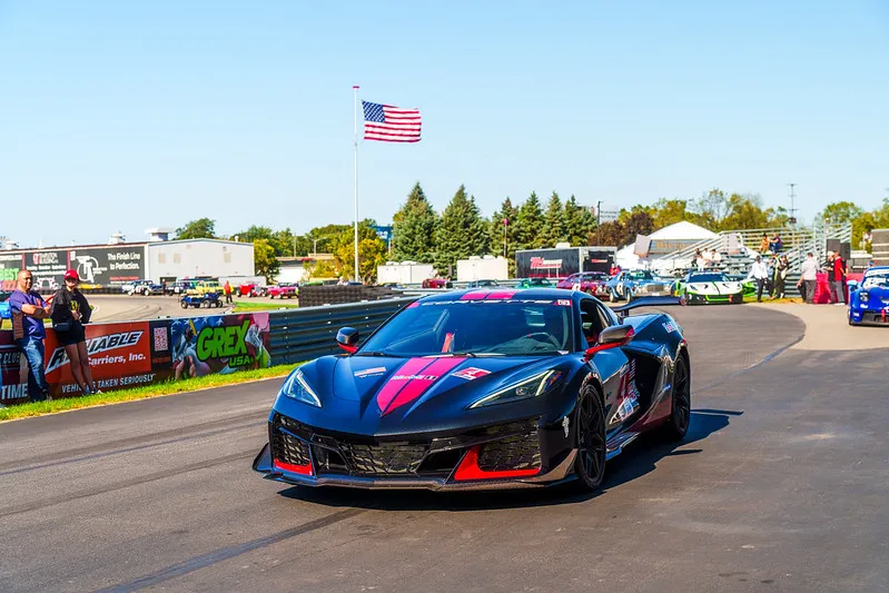 Chevrolet Corvette in Pit Lane