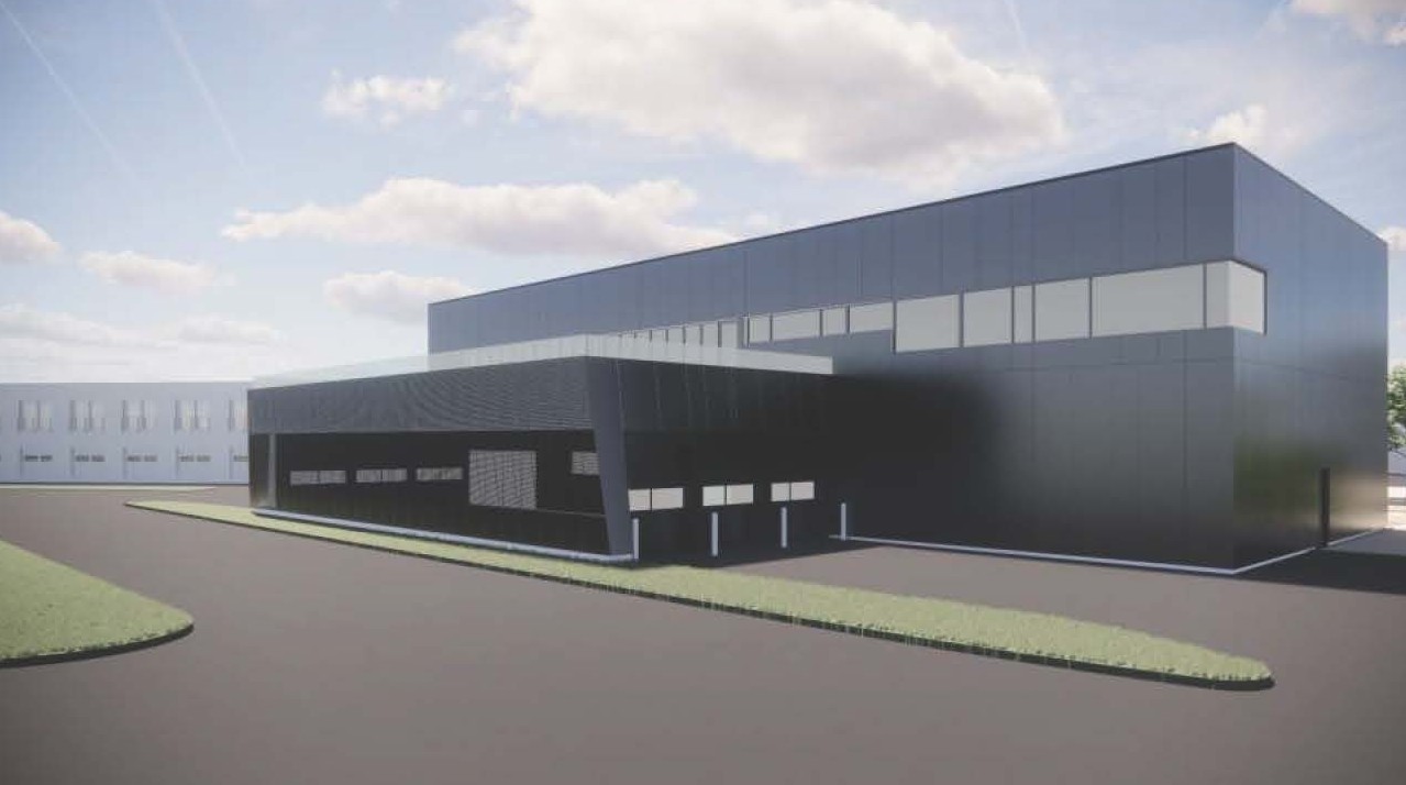 Rendering of M1 X Center North