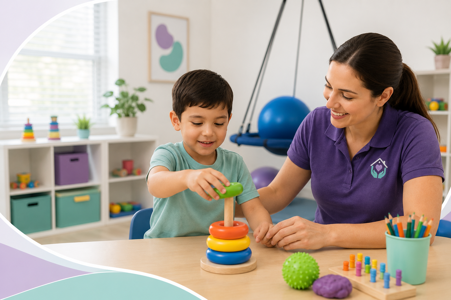 Comfort Kare Pediatric Occupational Therapy session with child