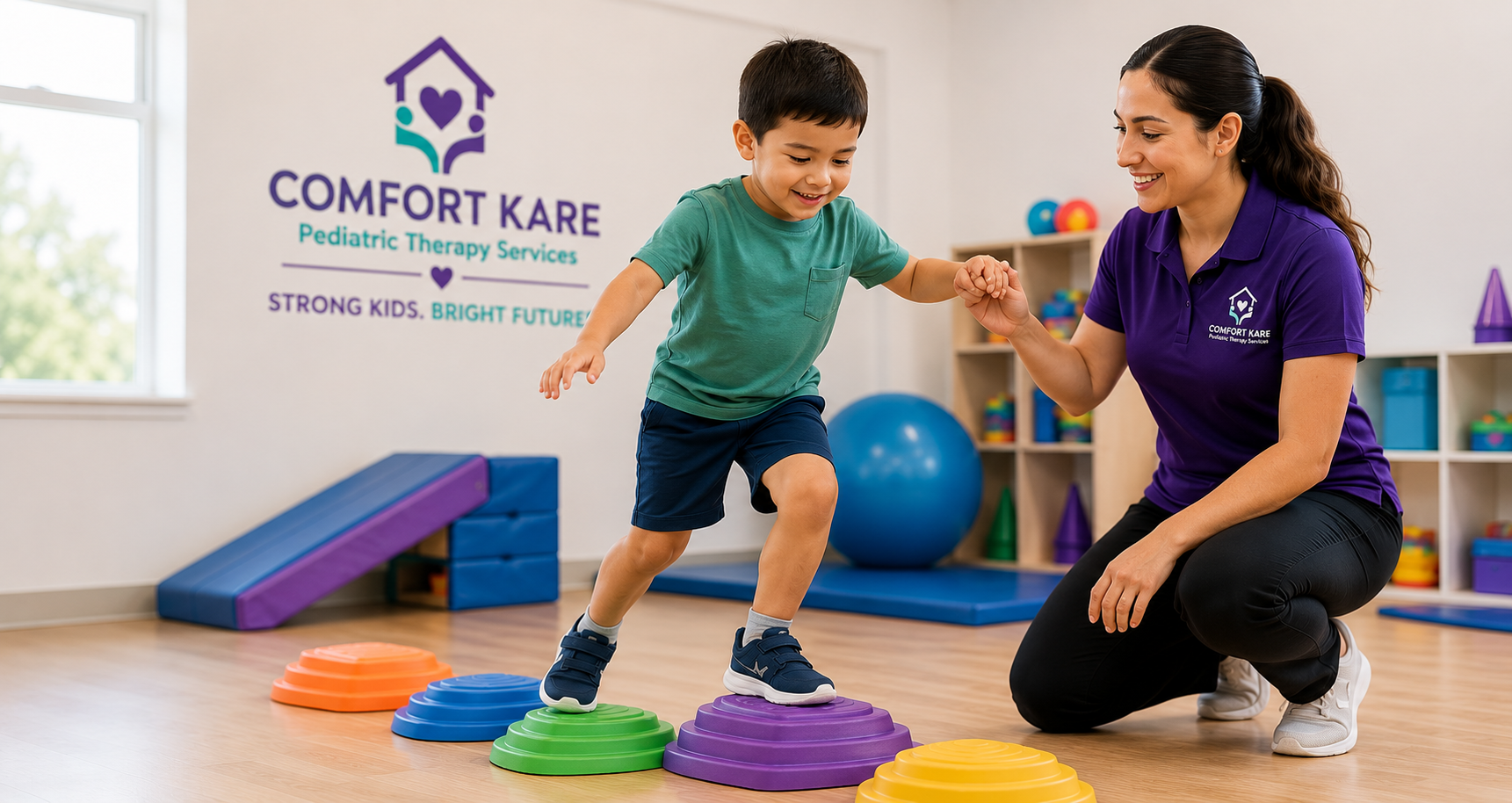 Comfort Kare Pediatric Physical Therapy Session