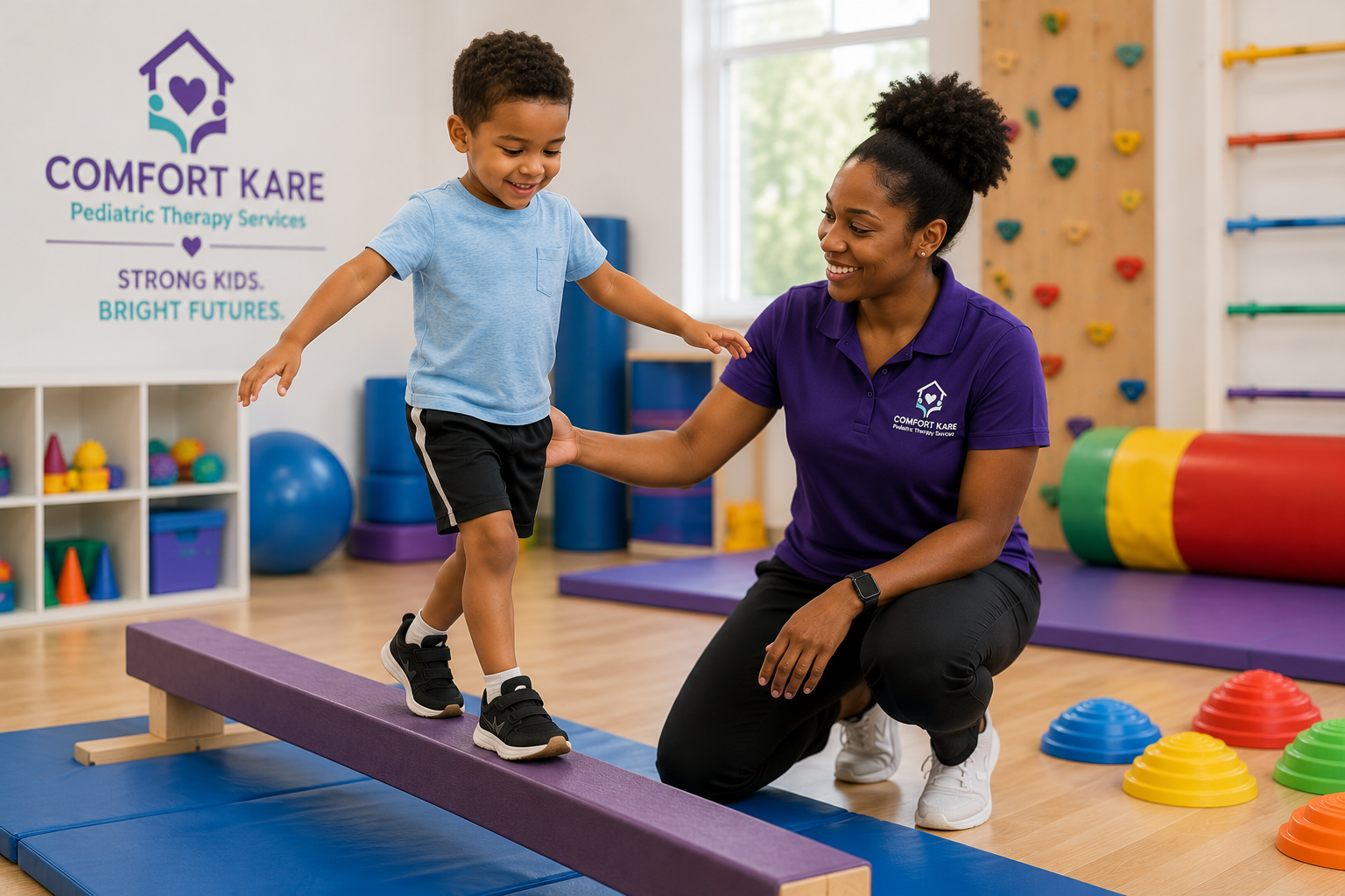Comfort Kare Pediatric Physical Therapy Activity