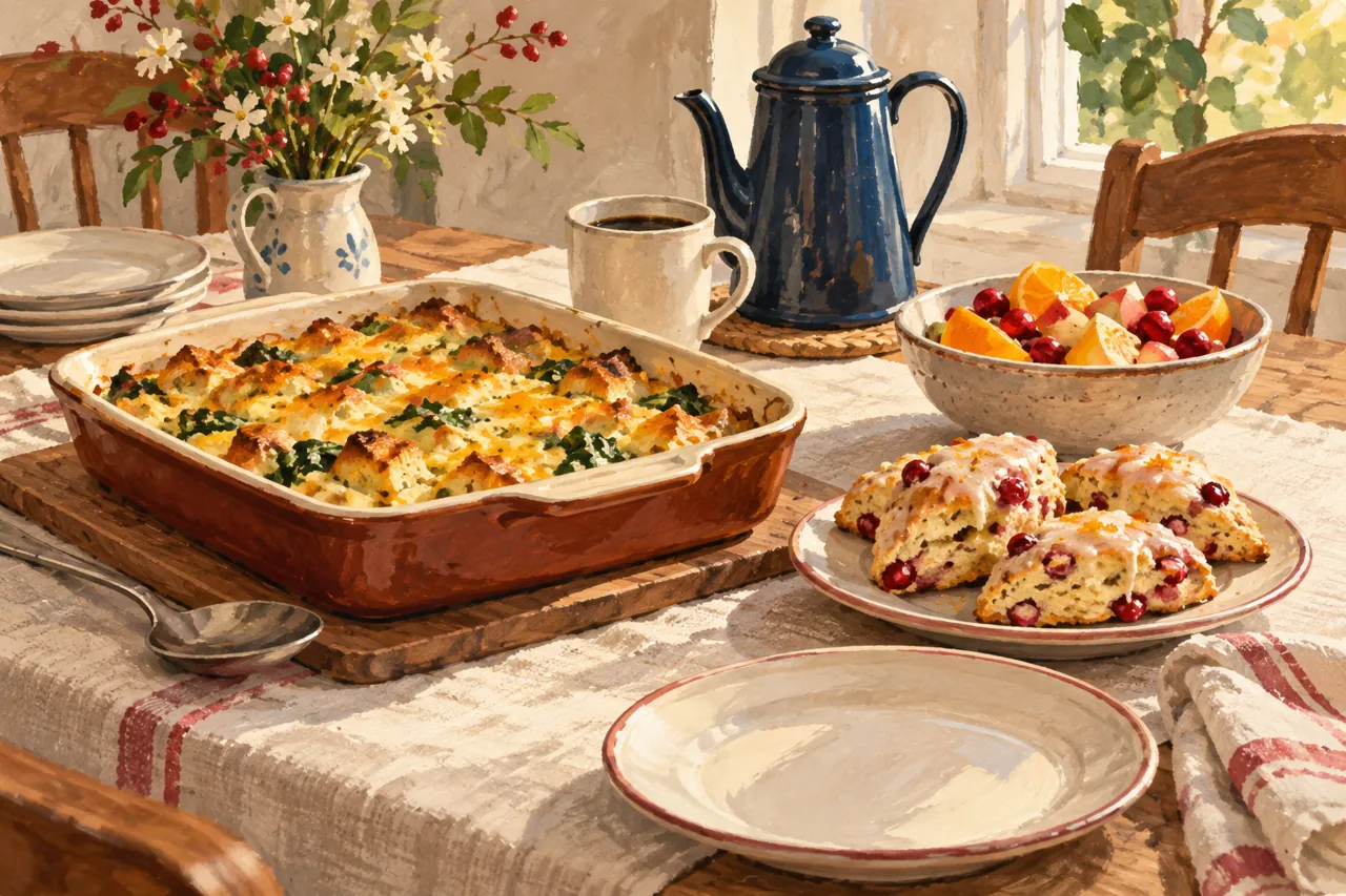 Make-Ahead Christmas Breakfast & Brunch Recipes for an Easier Morning