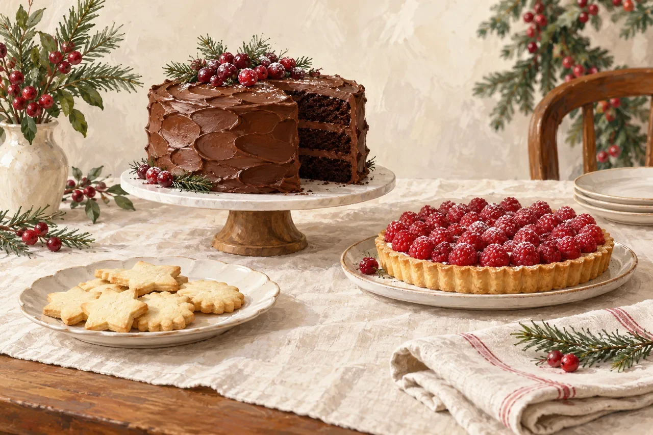 Christmas Desserts: Festive Cakes, Pies & Tarts for the Holidays