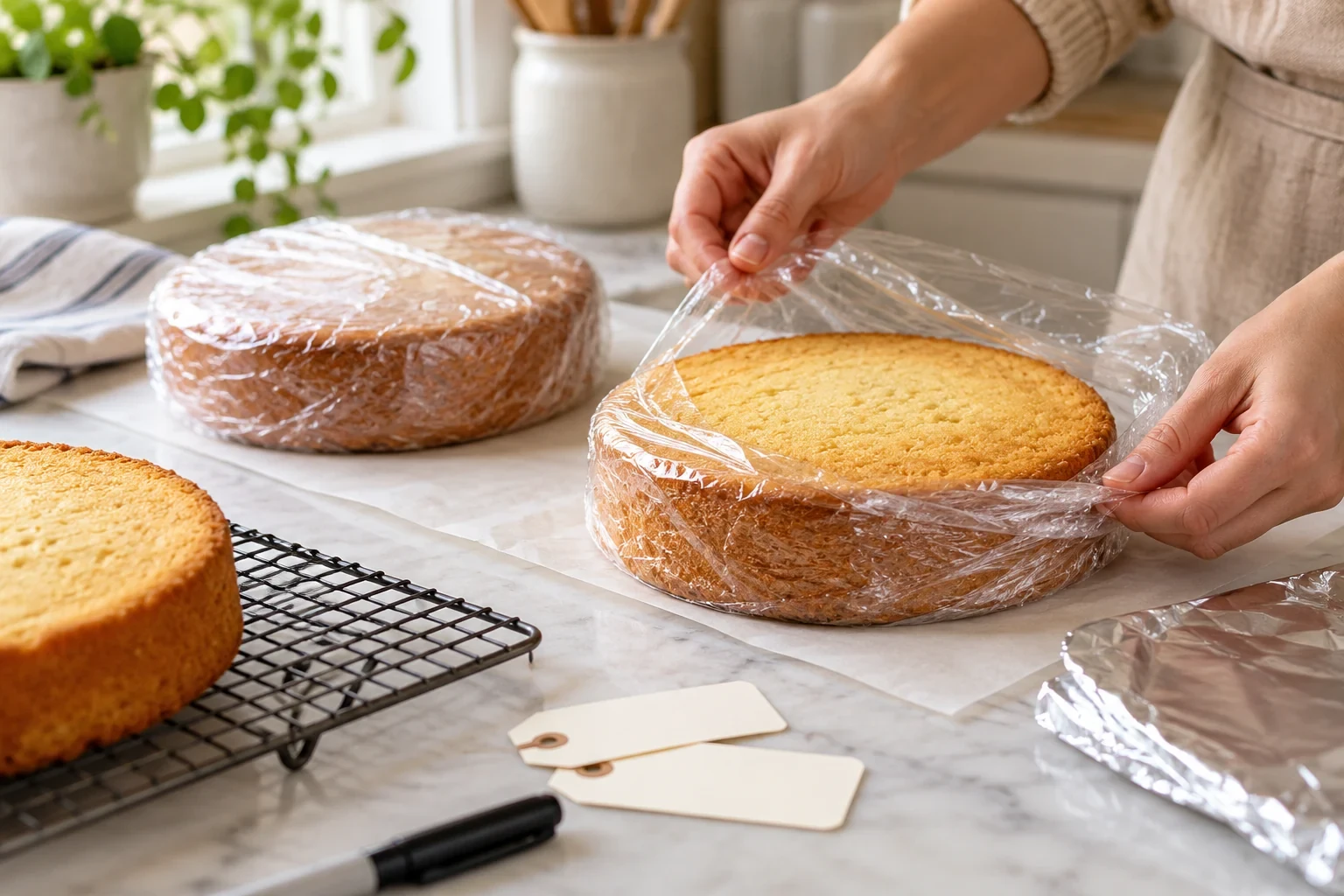 How to Freeze Cake Layers Properly Without Drying Them Out