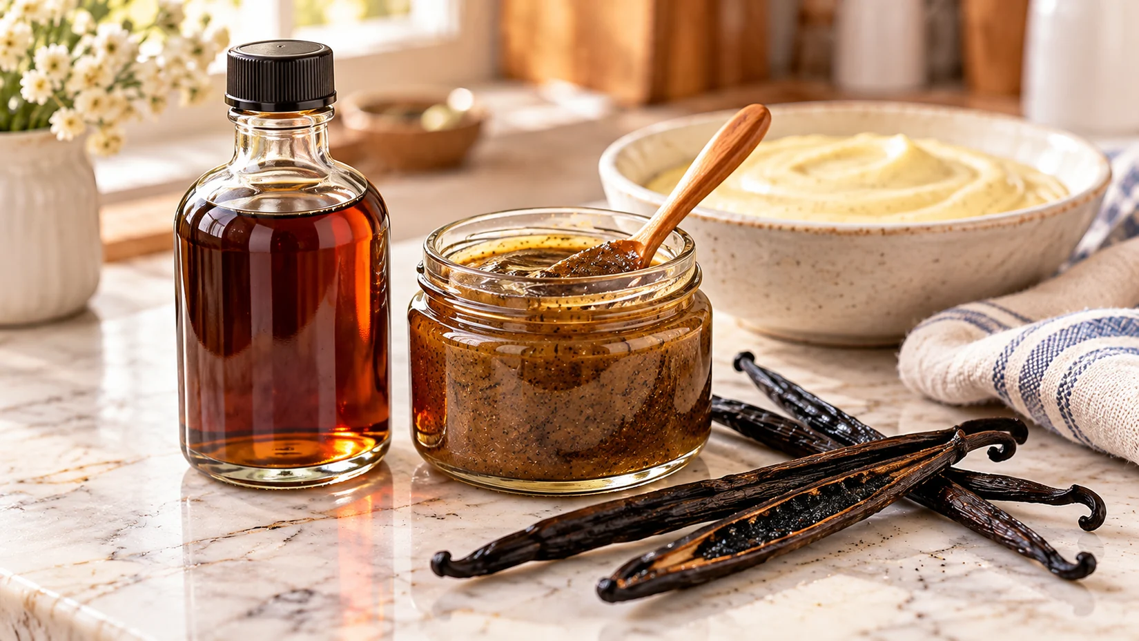 Vanilla Extract vs Vanilla Bean Paste vs Vanilla Beans
