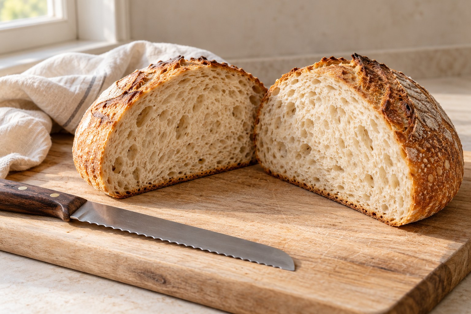 How to Get a More Open Sourdough Crumb