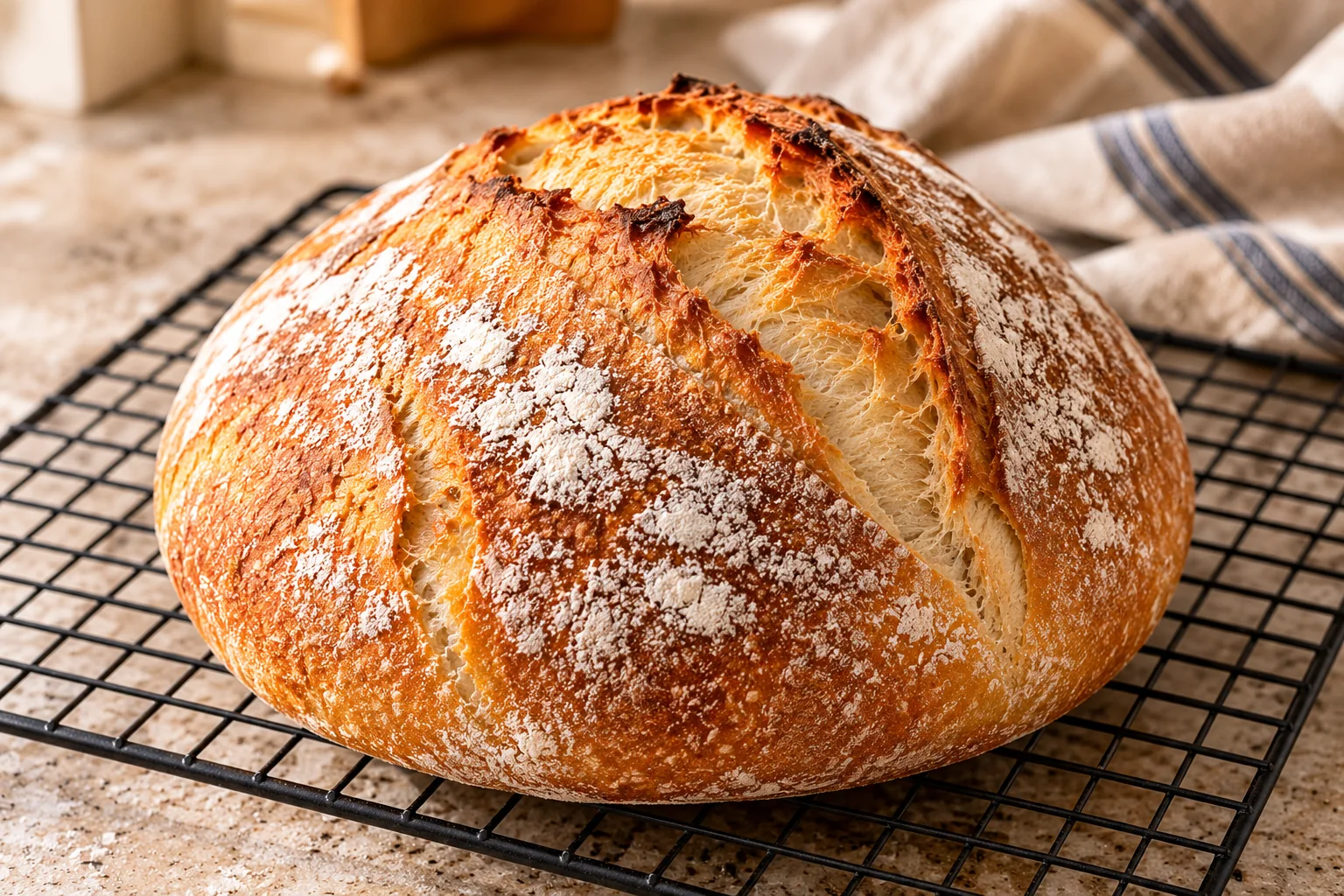 Homemade Simple Bread — finished recipe