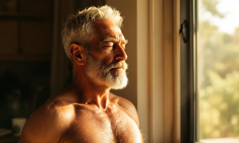 Midlife can hit like an unannounced thunderstorm—sudden losses, growing pressure, and a body that won’t let you think clearly. The solution isn’t more willpower but applied physiology: a simple Huberman-inspired morning ritual of bright light plus movement that retrains your cortisol rhythm so you stop reacting and start rebuilding capacity. Read on for practical, science-informed steps to reclaim energy, focus, and the courage to remake your life.