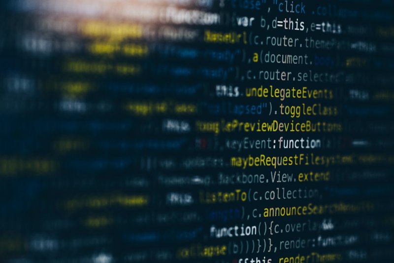 computer coding screengrab evoking notions of hackers or questions about does ai steal my data