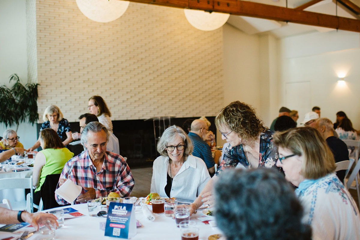 PCLA community at Lunch & Learn event