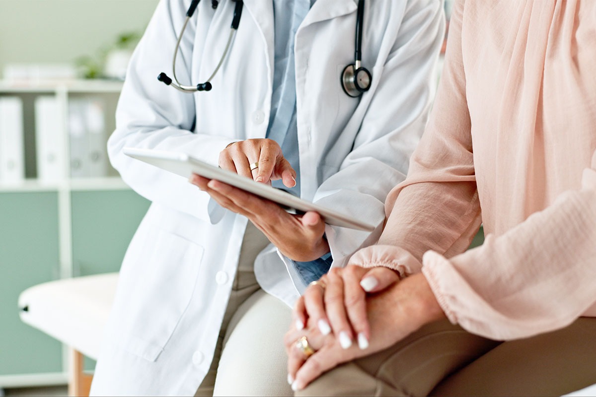 consulting a doctor