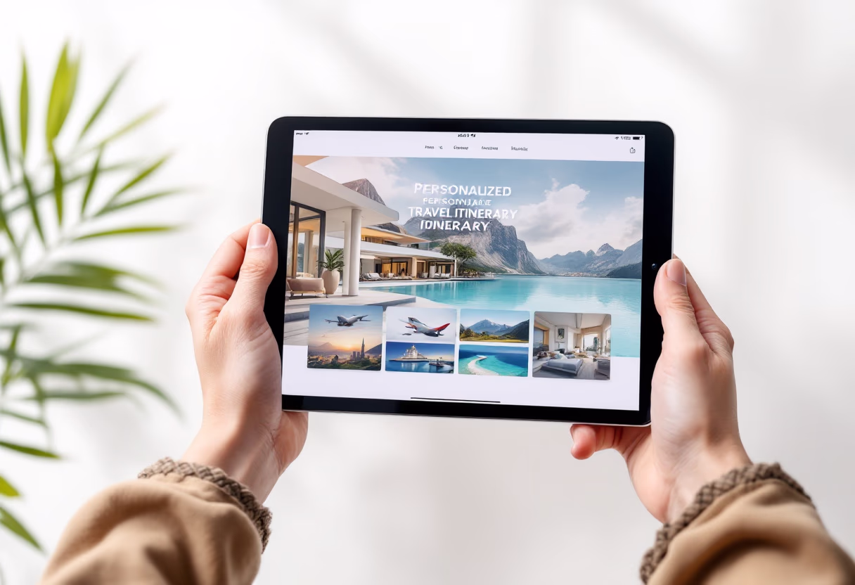 image of personalized itineraries [digital project]