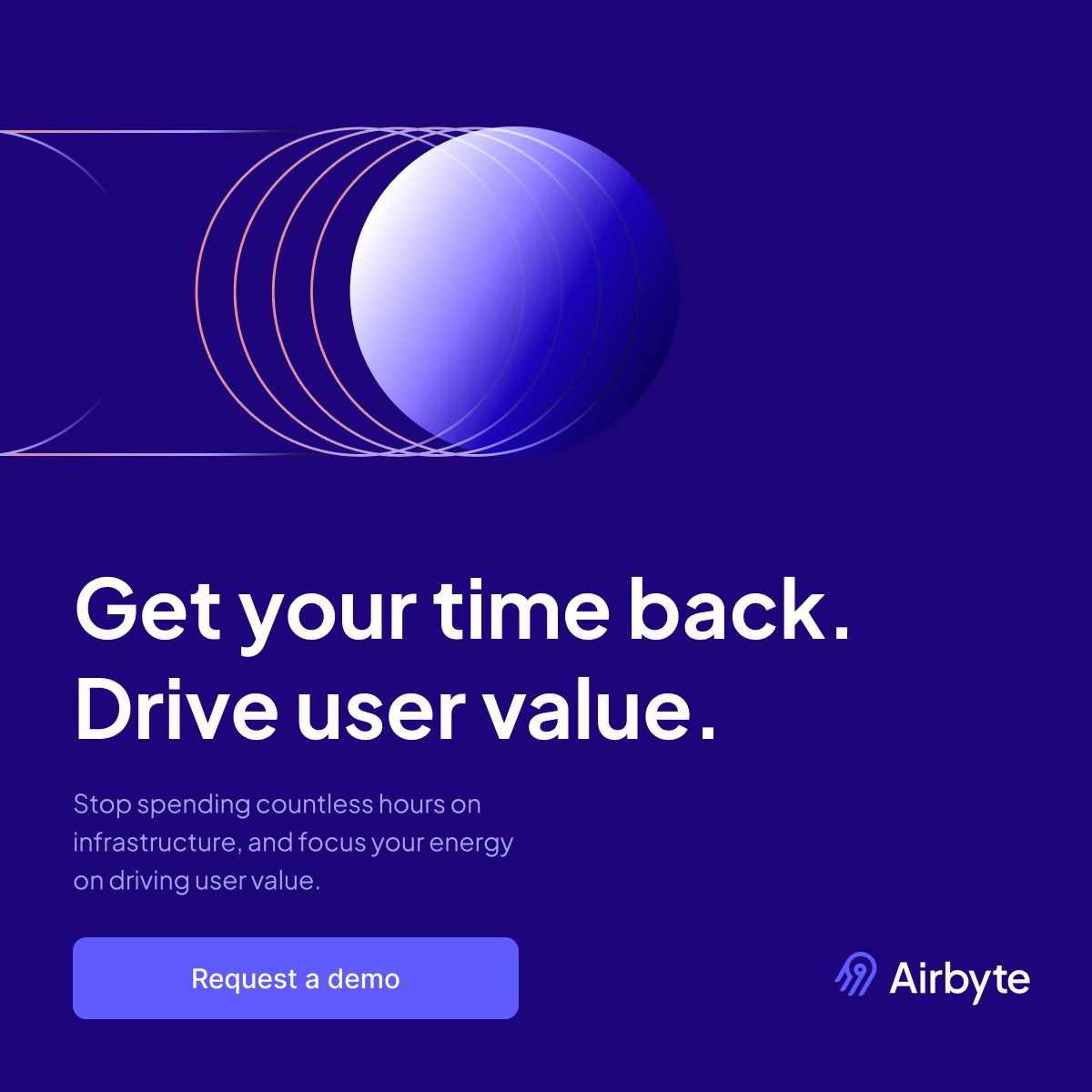Airbyte LinkedIn Ad Creative Example - Ad Library for DevTools