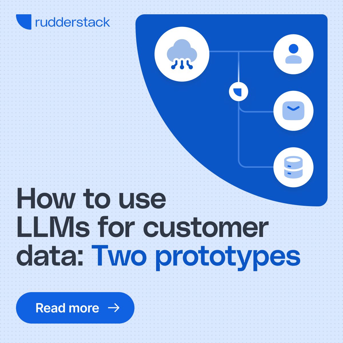 RudderStack LinkedIn Ad Creative Example - Ad Library for DevTools