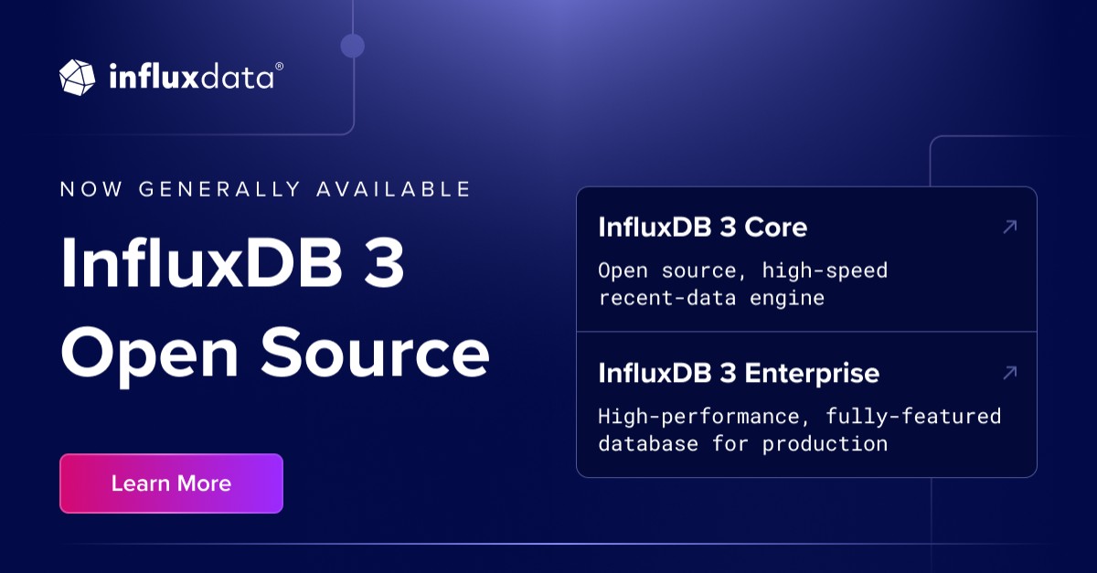 InfluxData LinkedIn Ad Creative Example - Ad Library for DevTools