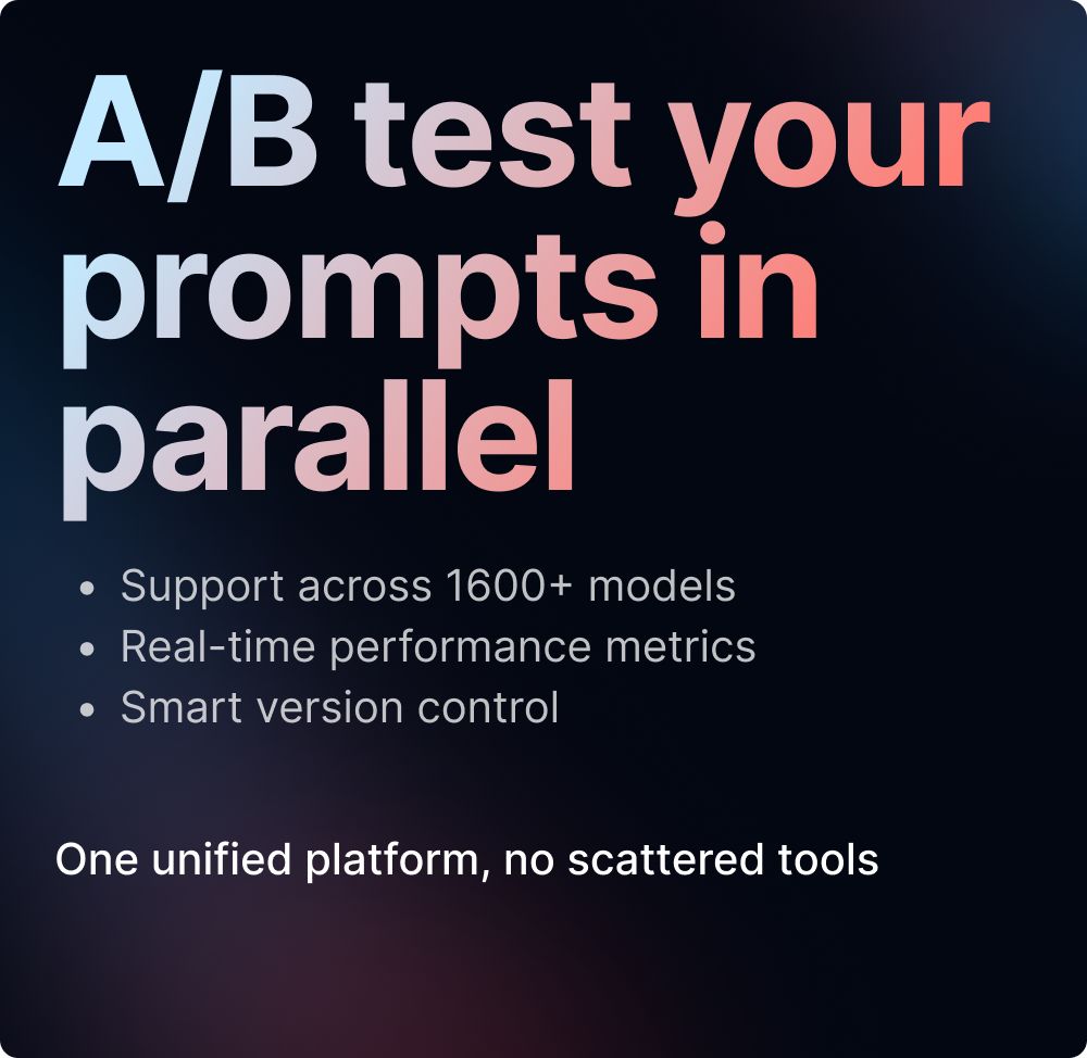Portkey LinkedIn Ad Creative Example - Ad Library for DevTools