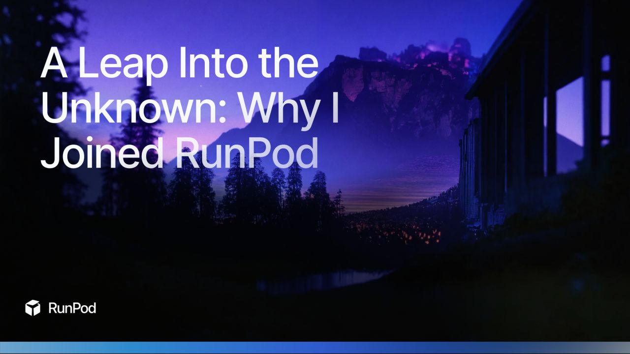 Runpod LinkedIn Ad Creative Example - Ad Library for DevTools