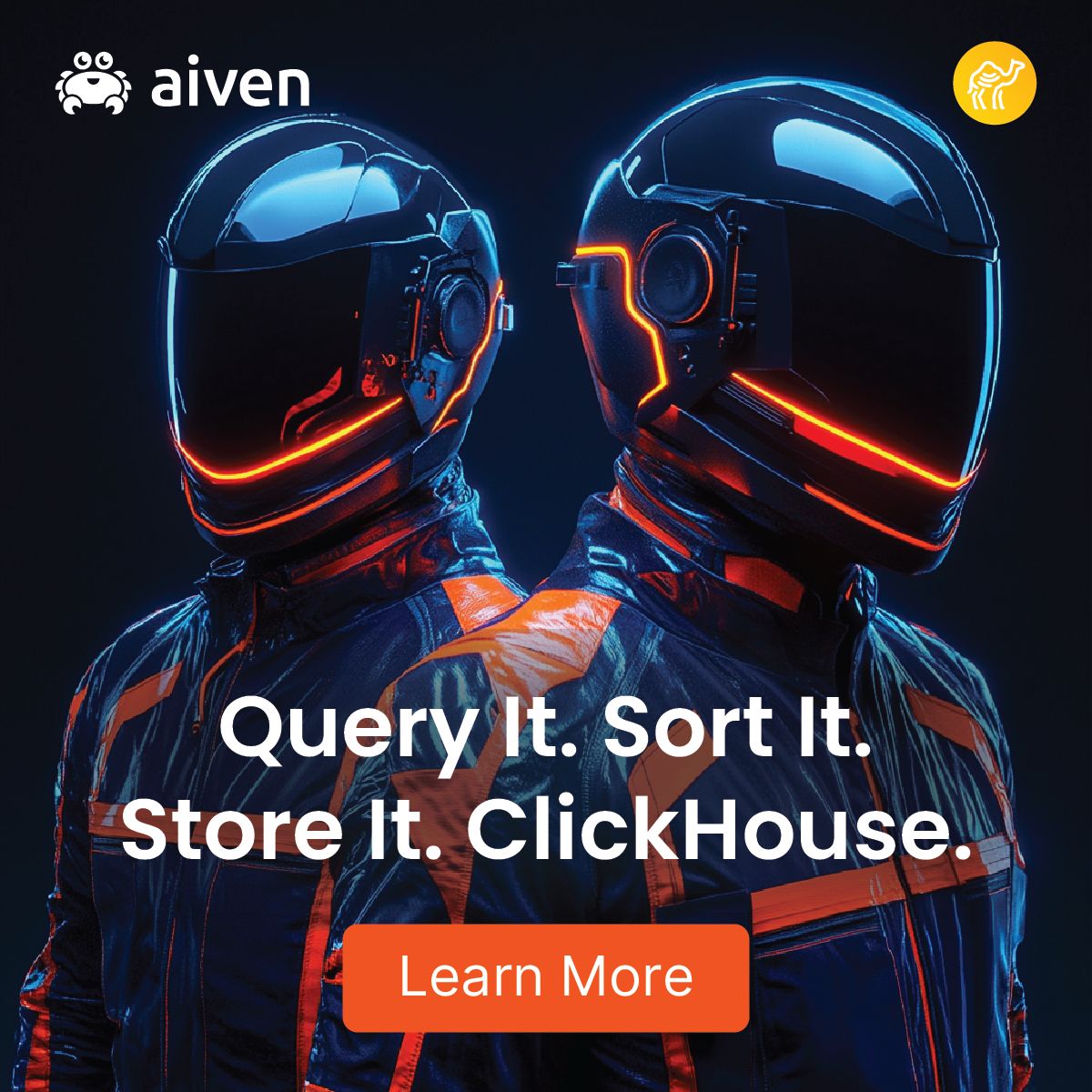 Aiven LinkedIn Ad Creative Example - Ad Library for DevTools