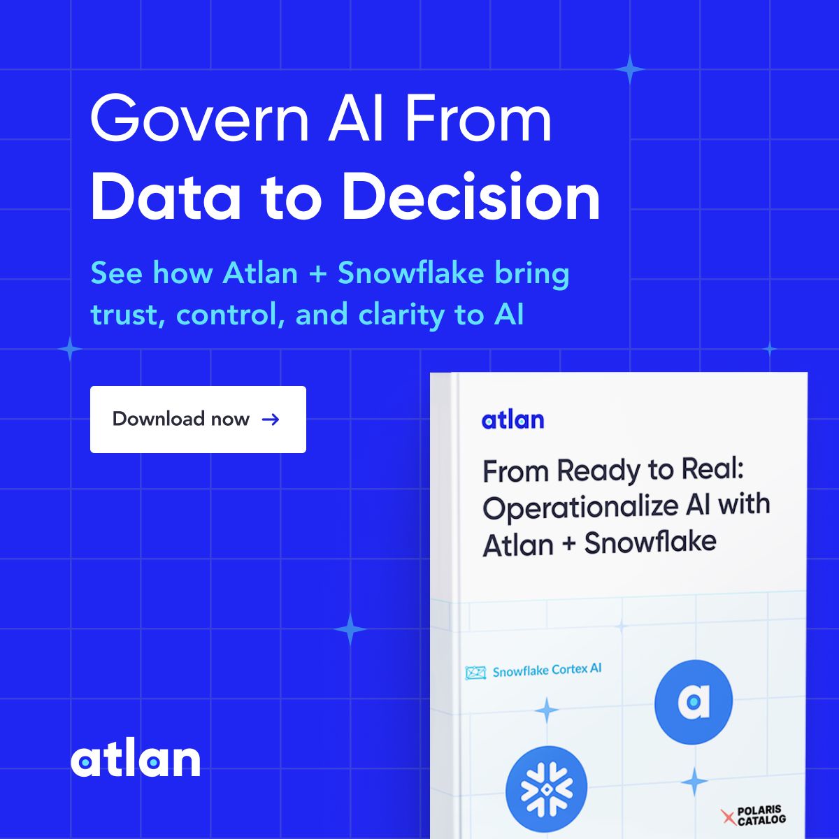 Atlan LinkedIn Ad Creative Example - Ad Library for DevTools