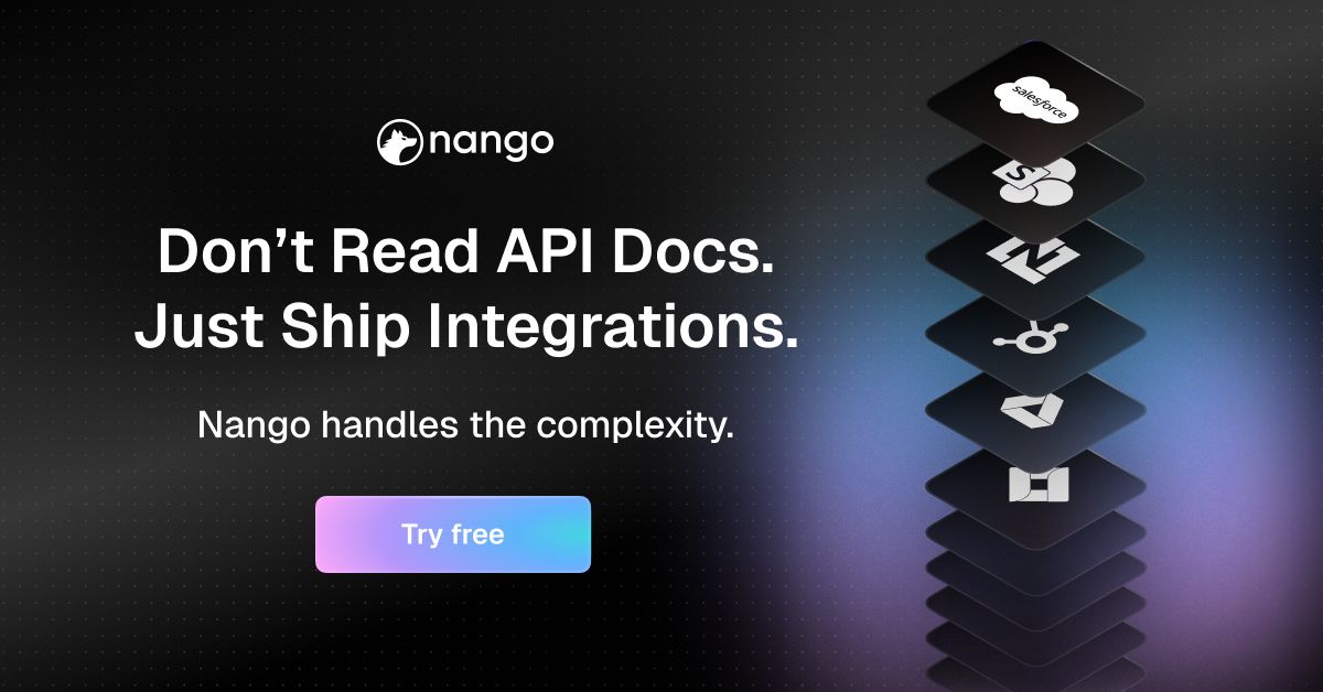 Nango LinkedIn Ad Creative Example - Ad Library for DevTools
