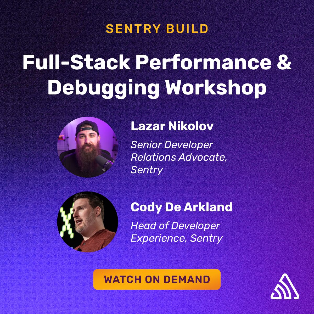 Sentry LinkedIn Ad Creative Example - Ad Library for DevTools