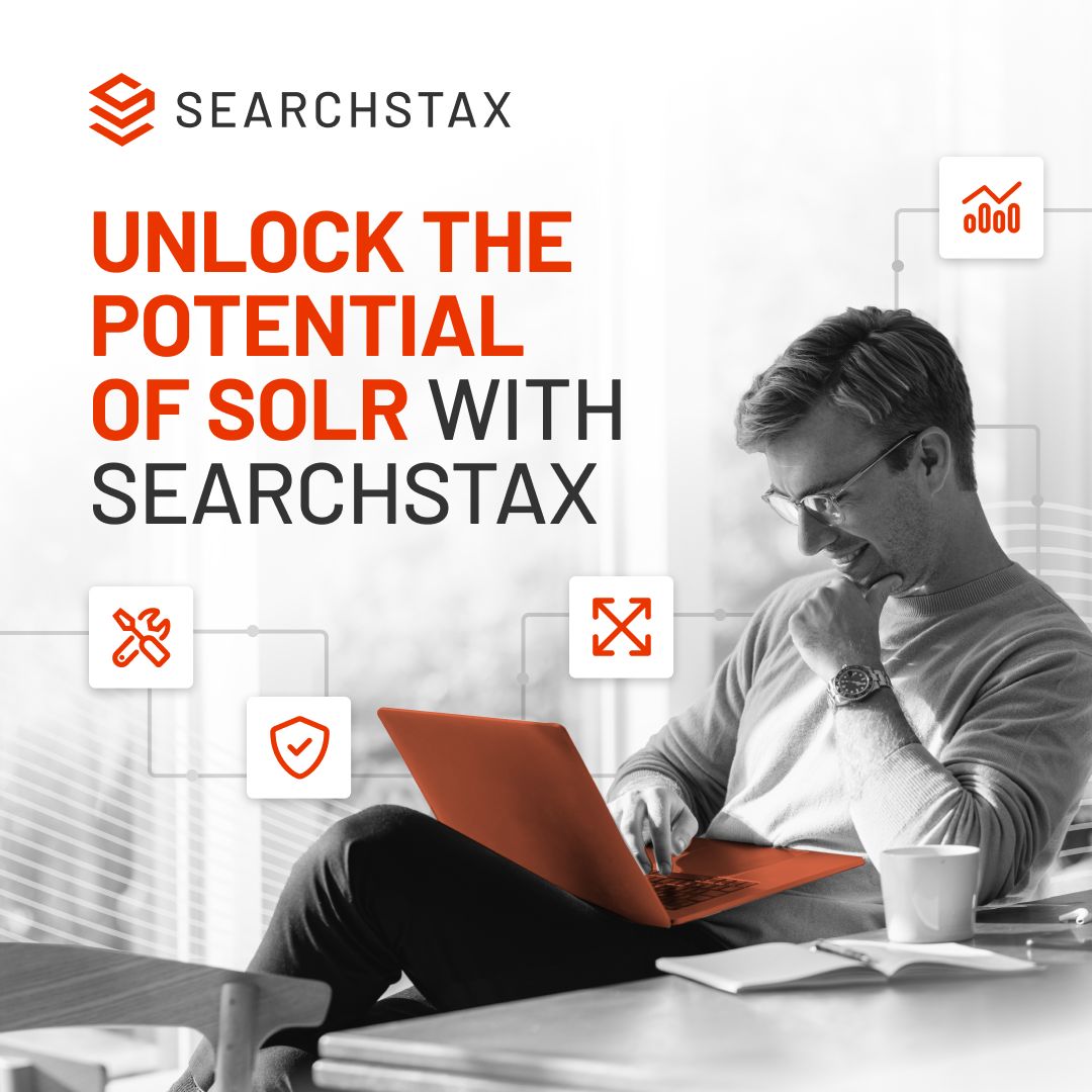 SearchStax LinkedIn Ad Creative Example - Ad Library for DevTools