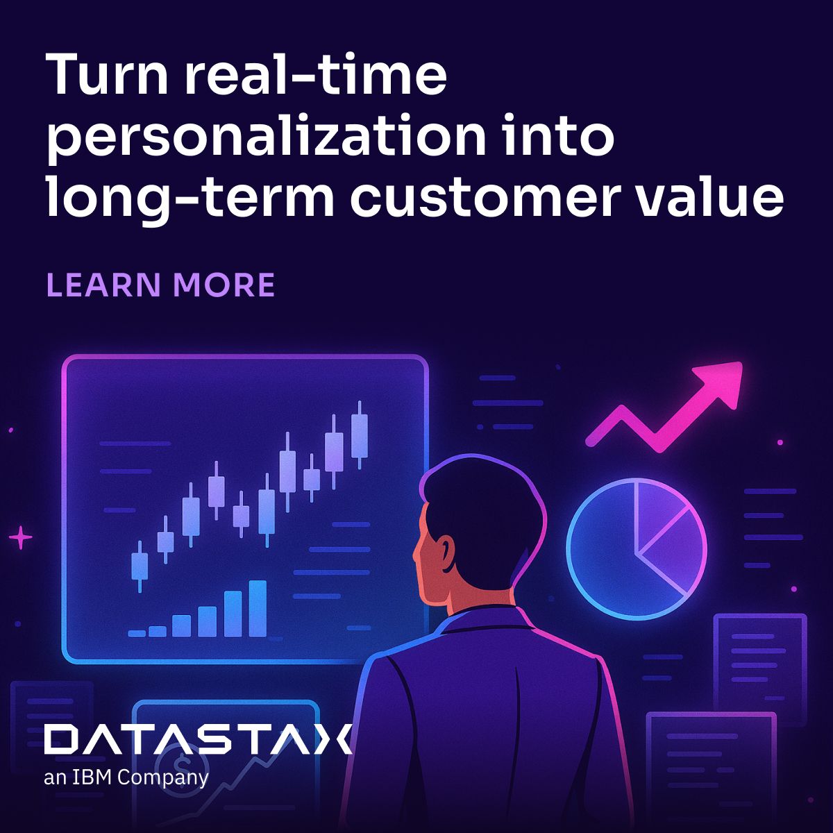 DataStax LinkedIn Ad Creative Example - Ad Library for DevTools
