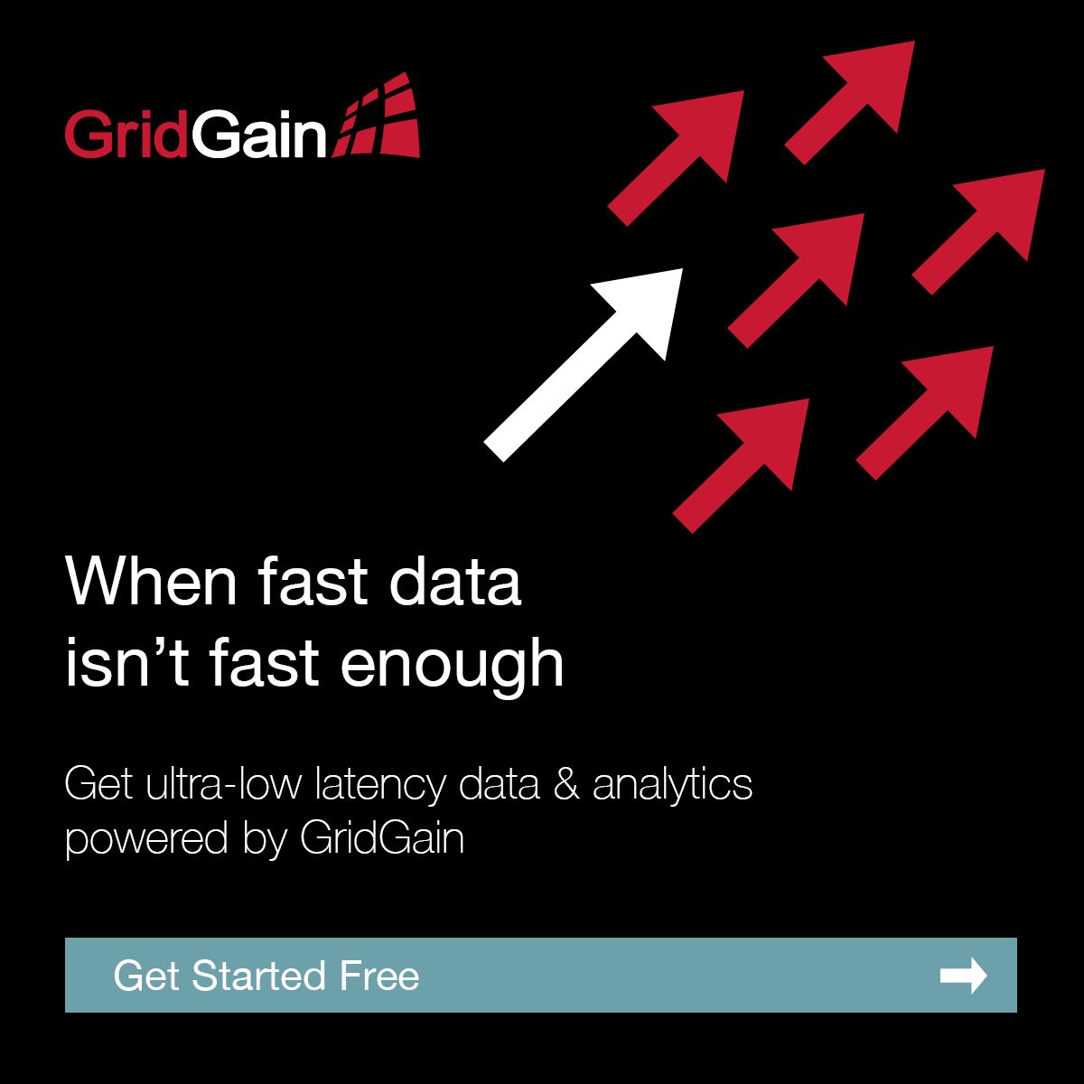 GridGain LinkedIn Ad Creative Example - Ad Library for DevTools