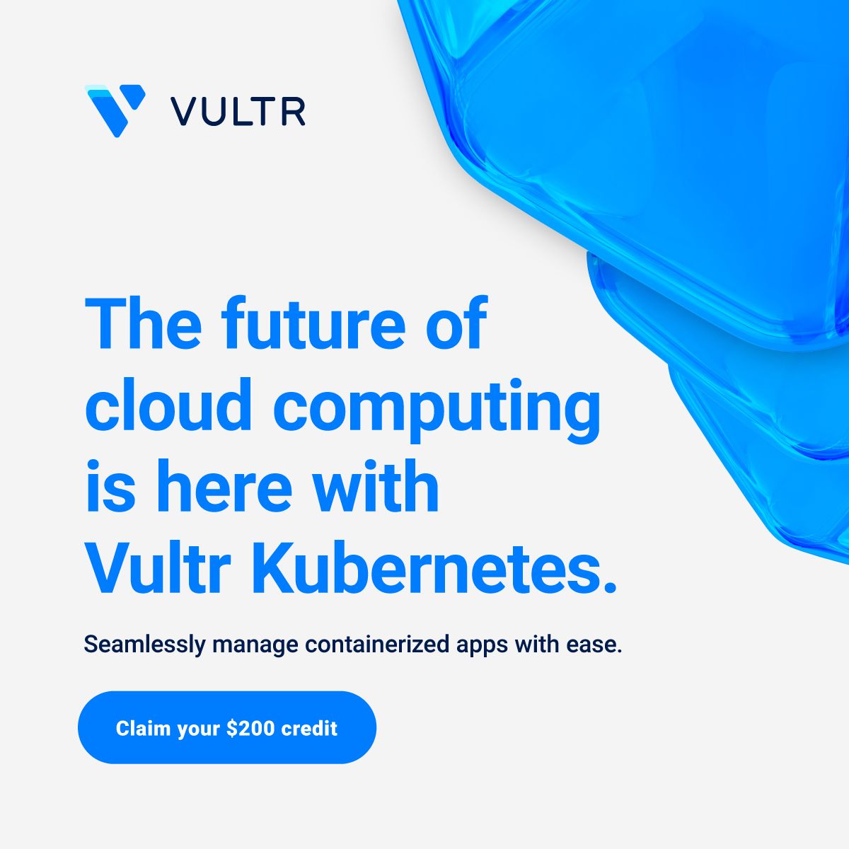 Vultr LinkedIn Ad Creative Example - Ad Library for DevTools