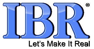 IBR (Imagine Believe Realize) Company Logo