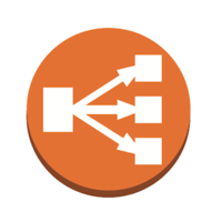 AWS Elastic Load Balancing (ELB) Technology Logo/Icon