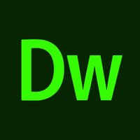 Adobe Dreamweaver Technology Logo/Icon