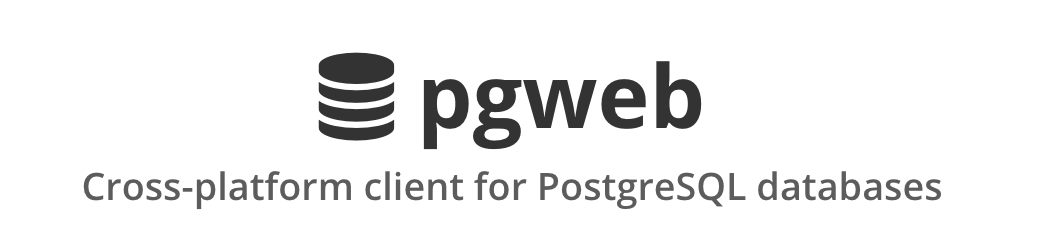 pgweb Technology Logo/Icon