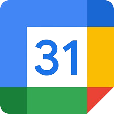 Google Calendar app icon with the number 31 in the center.