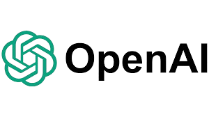 OpenAI logo with a green abstract geometric symbol to the left of the black text 'OpenAI'.