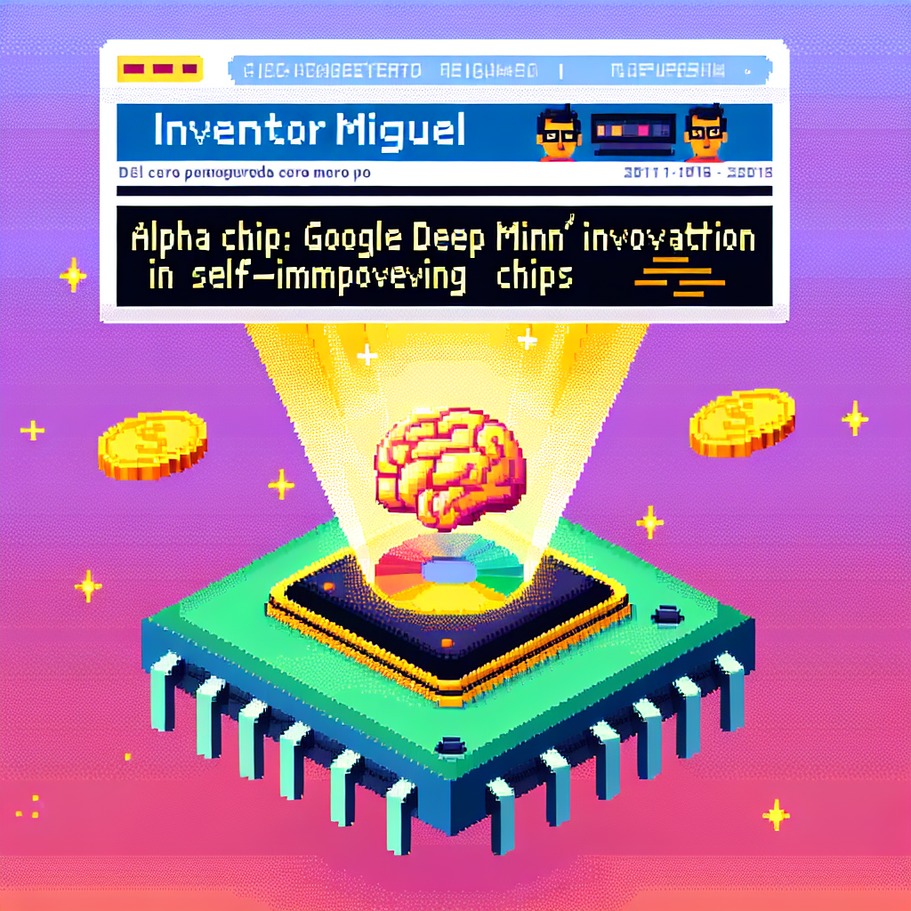 Alpha Chip: A Inovação da Google Deep Mind em Chips de Autoaperfeiçoamento